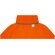 Chaqueta polar para hombre Zelus con cremallera reversible Naranja detalle 16