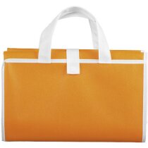 Esterilla de playa plegable con asas dobles personalizada naranja Esterilla de playa plegable con asas dobles personalizada naranja