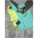 Esterilla yoga Babaji con superficie texturizada y bolsa Gris/verde menta detalle 5