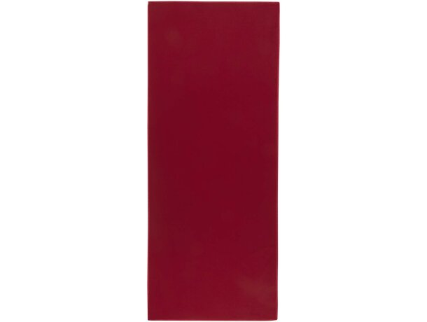 Toalla deportiva Althea 30 x 80 cm de secado rápido Rojo detalle 10
