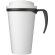 Brite-Americano® Grande taza 350 ml mug con tapa antigoteo Negro intenso/blanco detalle 4