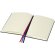 Libreta tapa dura A5 agenda Alder papel certificado FSC Negro intenso detalle 5