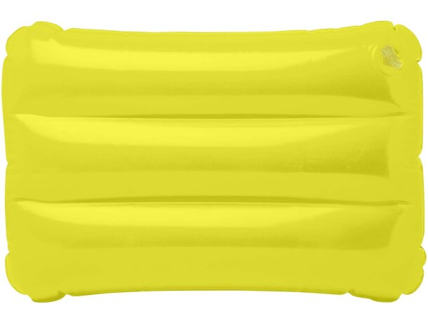 Almohada hinchable para playa Sunny en PVC resistente al agua Amarillo detalle 11