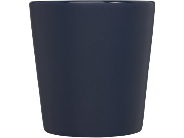 Taza de cerámica Ross 280 ml con acabado mate Azul marino detalle 8