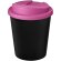 Vaso reciclado de 250 ml con tapa antigoteo Americano® Espresso Eco Negro intenso/magenta