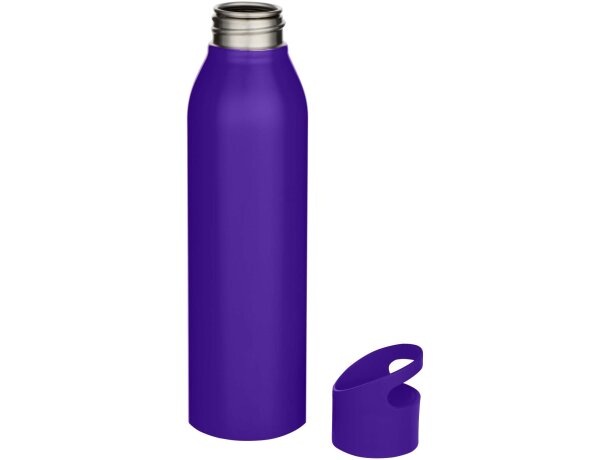 Botella Sky de acero inoxidable reciclado con asa 650 ml Morado medio detalle 18