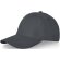 Gorra de 6 paneles Davis Gris tormenta