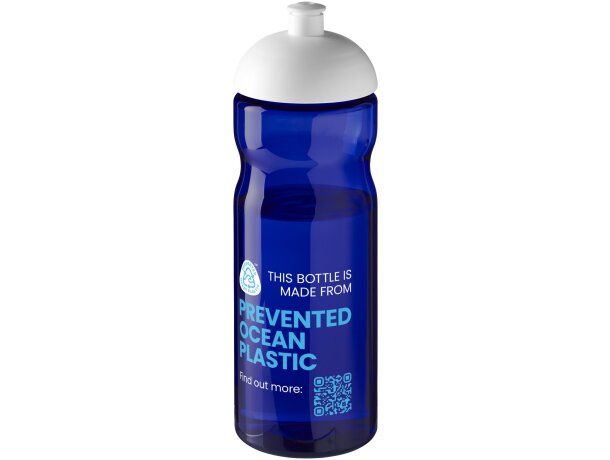 H2O Active® Eco Base Bidón deportivo con tapa Dome de 650 ml Azul/blanco detalle 2