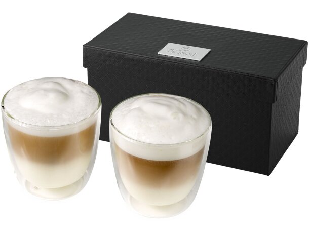 Set de dos tazas de café de 200 ml merchandising