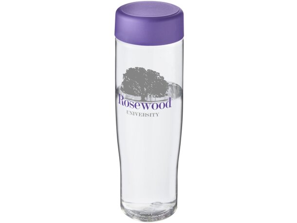 H2O Active® Tempo Bidón deportivo con tapa de rosca de 700 ml Transparente/morado detalle 45