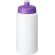 Baseline® Plus Bidón deportivo con tapa de 500 ml con asa Blanco/morado