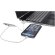 Hub USB Alkaid de aluminio reciclado con 4 puertos tipo C y A Plateado detalle 4
