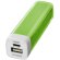 bateria externa de plastico personalizada verde claro