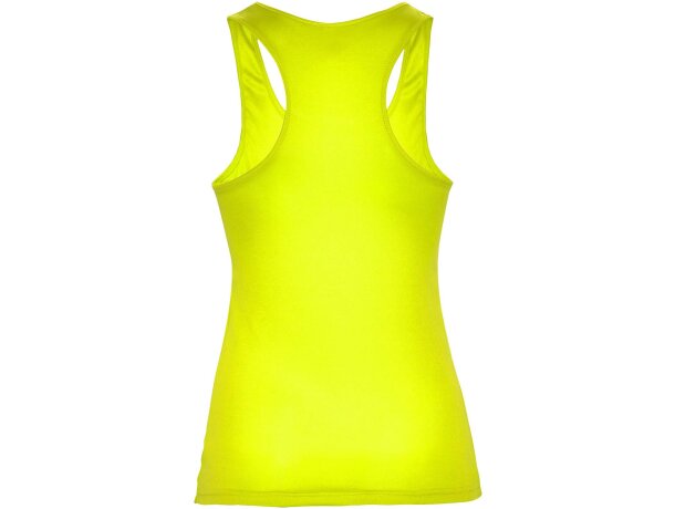 Camiseta deportiva sin mangas mujer Shura Roly cool fit detalle 6