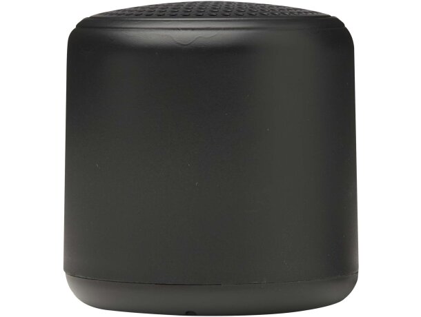 Altavoz Bluetooth Velkis con plástico reciclado y correa Negro intenso detalle 8