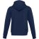 Sudadera con capucha unisex Laguna algodón BCI y poliéster Azul marino detalle 15