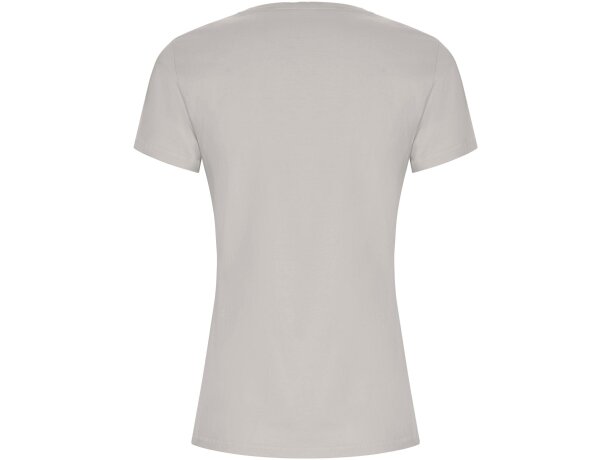 Camiseta mujer algodón orgánico entallada Golden Roly detalle 14