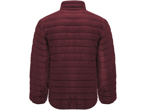Chaqueta aislante Finland Roly hombre con relleno polyester Granate detalle 27