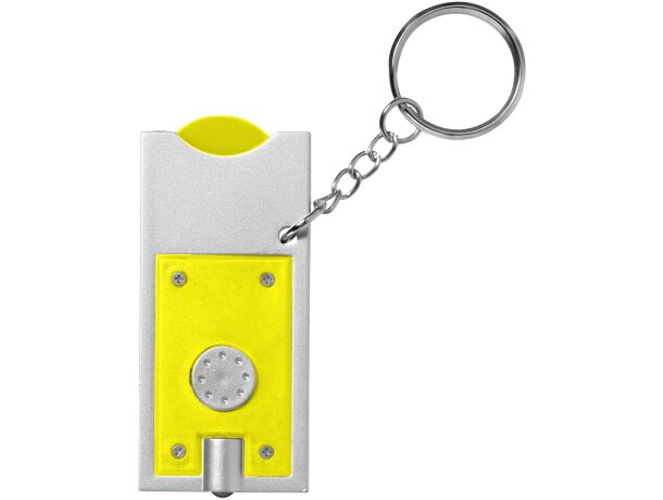 Llavero con linterna y porta moneda personalizado