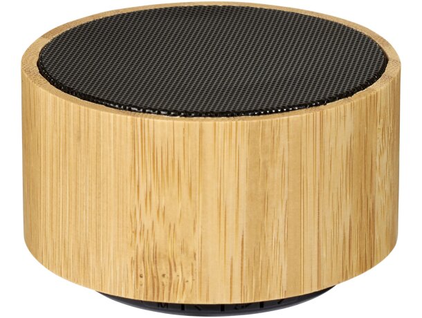 Altavoz Bluetooth® de bambú Cosmos Natural/negro intenso detalle 13