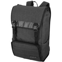 Mochila con cierre automático para portátil de 17" personalizada gris claro Mochila con cierre automático para portátil de 17" personalizada gris claro