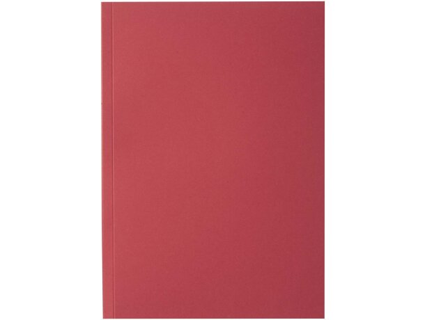 Libreta A5 Novella Austen tapa blanda papel reciclado Rojo detalle 7