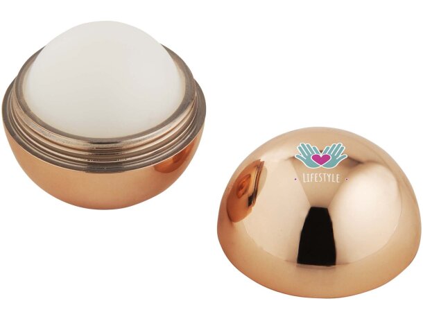 Bálsamo labial Elena con FPS 15 y aroma vainilla Champán detalle 7