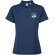 Polo manga corta mujer Tormo Roly poliéster reciclado entallado Azul marino detalle 13