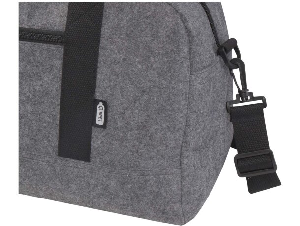 Bolsa de lona reciclada GRS Felta 35 litros gris medio Gris medio detalle 5