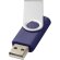 Memoria USB Rotate 16GB con cuerpo giratorio de aluminio Azul real