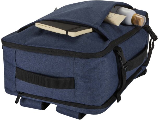 Mochila viaje portátil 17 pulgadas Libra material reciclado GRS detalle 6