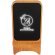 Cargador inalámbrico de madera SCX.design W16 con logo luminoso Madera detalle 1