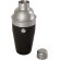 Coctelera acero inoxidable reciclado Gaudie con jigger Negro intenso detalle 25