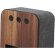 Altavoz Bluetooth® de madera y tela Shae Marrón oscuro detalle 6