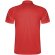 Polo deportivo transpirable Monzha Roly hombre piqué poliéster Rojo detalle 42