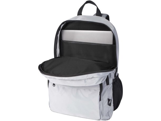 Mochila portátil 15 pulgadas Trend Plus con certificado GRS Gris detalle 25