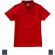 Polo para personalizar unisex 100% algodon 220 gr Rojo/azul marino detalle 4