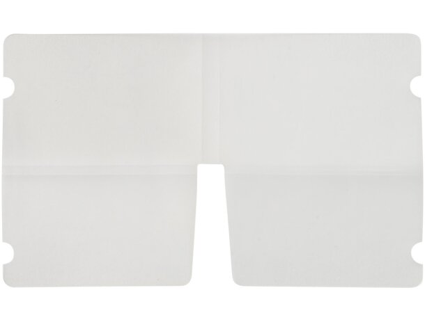 Neceser plegable para mascarillas Madden Transparente escarchado detalle 5