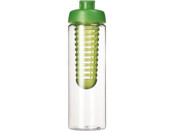 H2O Active® Vibe Bidón e infusor con tapa Flip de 850 ml Transparente/lima detalle 10