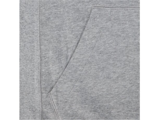 Sudadera con capucha unisex Laguna algodón BCI y poliéster Gris mezcla detalle 23