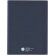 Organizador Liberto con soporte móvil y papel reciclado FSC Azul marino detalle 9