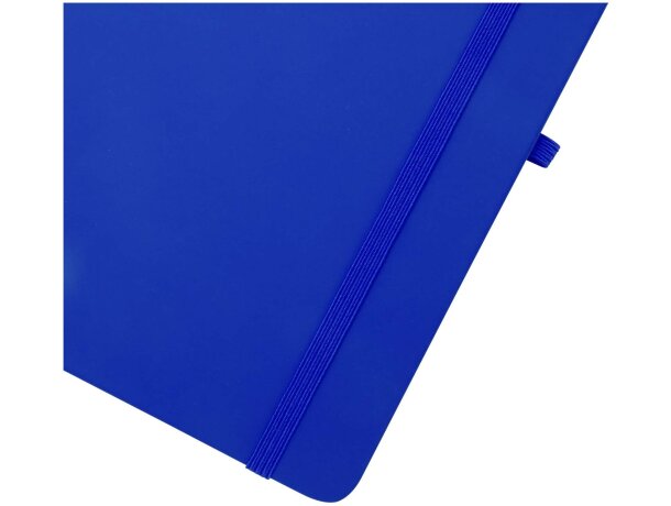 Libreta tapa dura A6 Spectrum Plus con papel FSC certificado Azul real detalle 24