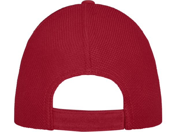 Gorra de camionero estilo panel 6 - modelo moderno y cómodo Rojo detalle 7