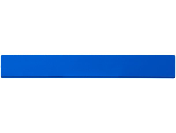 Regla 30 cm Refari plástico reciclado HIPS doble escala Azul detalle 9