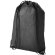 mochila saco clasica con cuerdas y esquinas reforzadas negro
