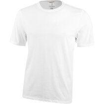 Camiseta blanca tejido mixto unisex personalizada blanca Camiseta blanca tejido mixto unisex personalizada blanca