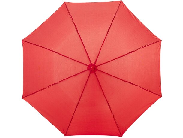 Paraguas plegable en 2 secciones de colores economico