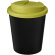 Vaso reciclado de 250 ml con tapa antigoteo Americano® Espresso Eco Negro intenso/lima