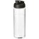 H2O Active® Vibe Bidón deportivo con tapa Flip de 850 ml Transparente/negro intenso
