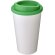 Vaso térmico Americano 350 ml con aislamiento de doble pared Blanco/verde